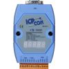 Addressable RS-485 to 3 x RS-232/RS-485 Converter with 1 Digital input and 7-Segment LED Display (Blue Cover)ICP DAS